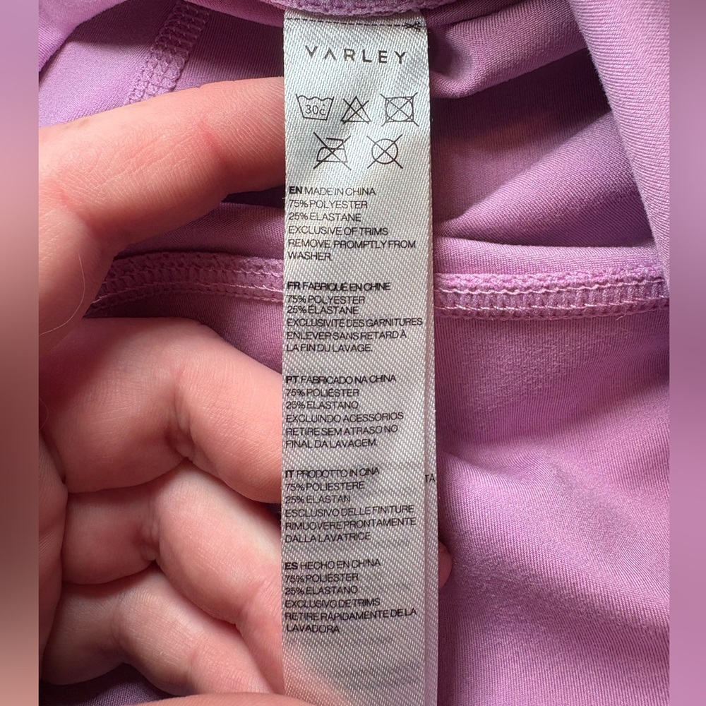 Varley FreeSoft™ High-Rise Legging 25” Smoky‎ Grape M - Picture 9 of 10